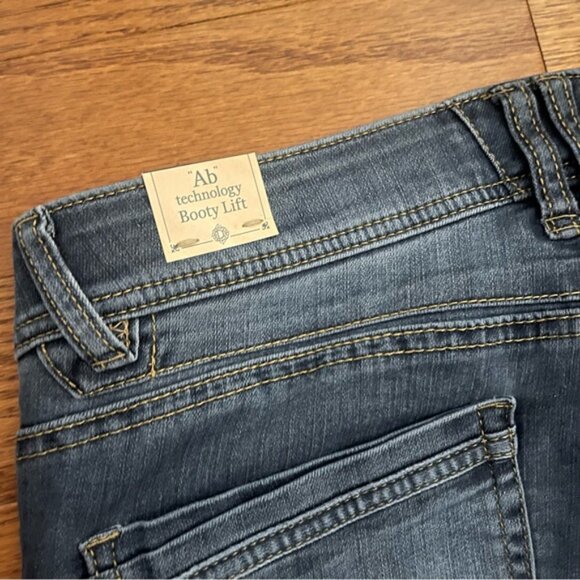 NWT Democracy Dark-Wash Freedom Ankle Skimmer with “Ab”technology Size 8 - Picture 5 of 6